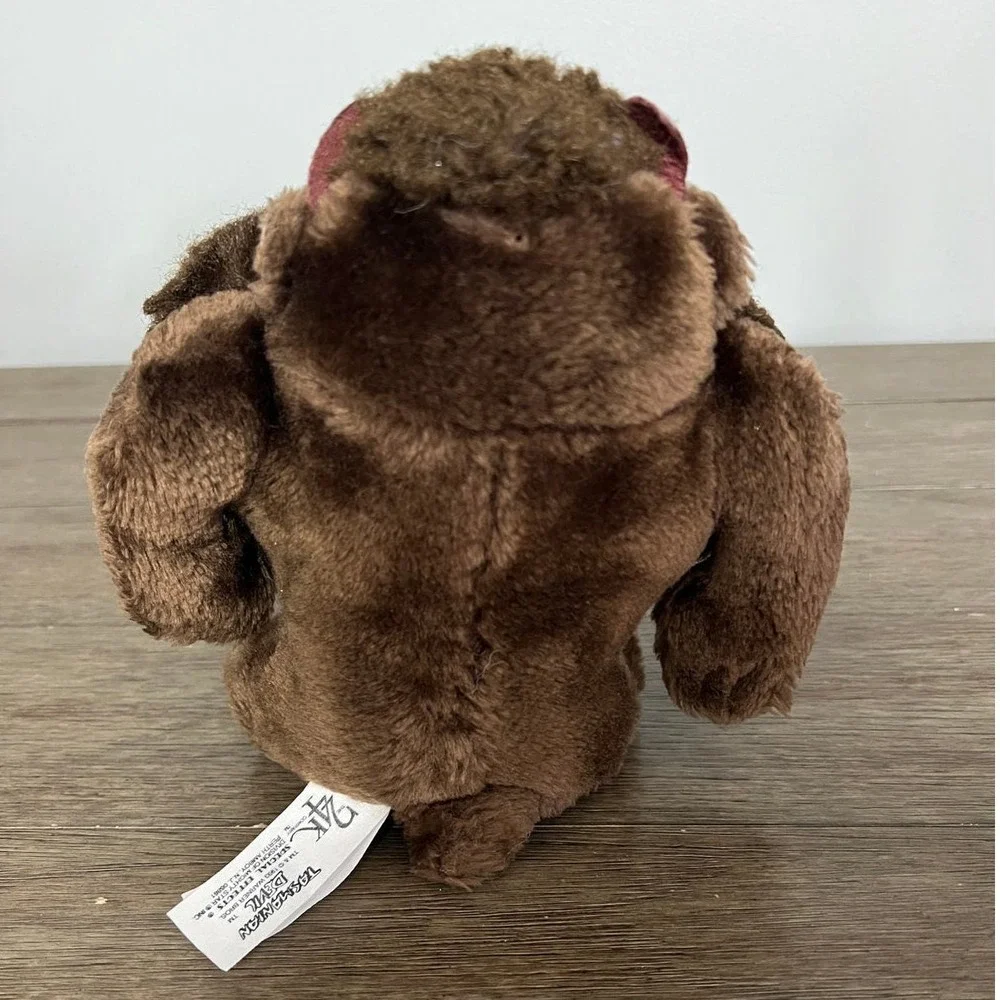 Vintage 1993 Taz Tasmanian Devil Looney Tunes Plush 24K Company Brown Toy